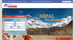 Desktop Screenshot of feelmynepal.com